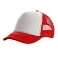 thumbnail image 1 of Fgnfyis Kids Summer Solid Color Mesh Sun Baseball Cap Adjustable Kids Hats Outdoor Casual, 1 of 3