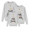 thumbnail image 1 of Fgnfyis Matching Family Christmas Sweatshirts Printed O Neck Velvet Long Sleeve Pullover Sweatshirt Holiday Tops, 1 of 4