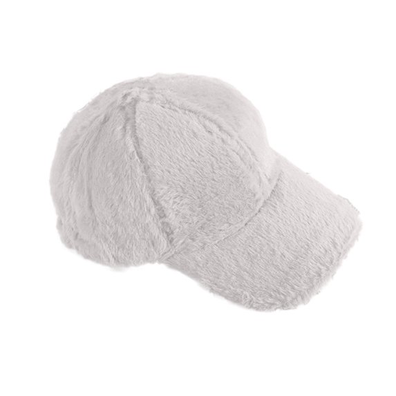 Fgnfyis Men and Women Fashion Autumn Winter Adjustable Baseball Caps Breathable Warm Ear Hats for Men White