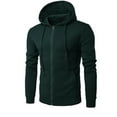 thumbnail image 1 of Fgnfyis Men’s 2025 NuBlend Hoodies & Sweatshirts Blend Sizes S 3X Mens Sweatshirt Dark Green L, 1 of 2