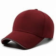 thumbnail image 1 of Fgnfyis Men's Classic Baseball Cap Outdoor Sports Casual Wear Lightweight Breathable Adjustable Dad Hat Unisex Sun Headwear RD2 One Size, 1 of 2