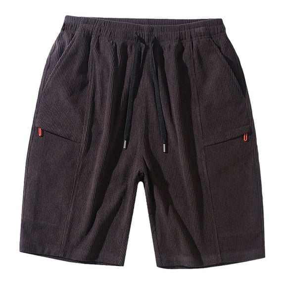 Fgnfyis Men's Corduroy Loose Workwear with and Oversized Casual Shorts Men Shorts OTHER2 XL