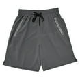 thumbnail image 1 of Fgnfyis Men's Gym Shorts Linerless 5 Shorts for Men Dark Gray XL, 1 of 9