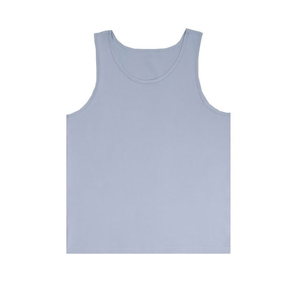 Fgnfyis Men's Heavy Solid Casual Comfortable Vest for Summer Outdoor Activities Lightweight Tank Top for Men Men's Tank Tops Purple L