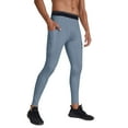 thumbnail image 1 of Fgnfyis Men's Sports Tight Basketball and Football Training Leggings Running Fitness Pants Men's Pants Sky Blue L, 1 of 4