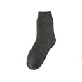 thumbnail image 1 of Fgnfyis Men's Thermal Winter Socks Heavy Duty Outdoor Hiking Crew Boots Soft Warm Insulated Cold Weather Footwear Black One Size, 1 of 6