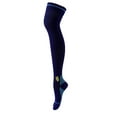 thumbnail image 1 of Fgnfyis Men's and Women's Lengthened Over The Knee Sports Muscle Socks Leg Warmers Pressure Socks Compression Socks Knee High Stockings Navy, 1 of 3