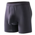thumbnail image 1 of Fgnfyis Mens Cool Underwear Loose Shorts Large Underwear Men Boxer Briefs Grey L, 1 of 2