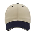 thumbnail image 1 of Fgnfyis Mens Hats Mens and Womens Summer Fashion Casual Sunscreen Cap Hats Womens Baseball Caps Beige_002 One Size, 1 of 3