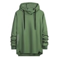 thumbnail image 1 of Fgnfyis Mens Hooded Sweatshirt Casual Long Sleeve Drawstring Knit Pullover Hoodies Mens Hoodies AG L, 1 of 4