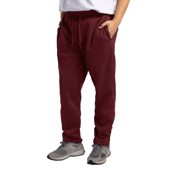 Fgnfyis Mens Hop Pants Casual Solid Color Track Lace up Workout Pants with Pocket Pants for Men XL