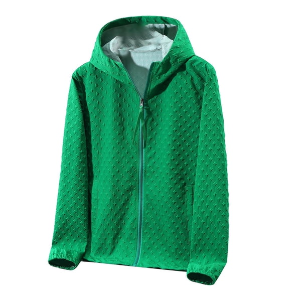 Fgnfyis Mens Jackets Lightweight Versatile Casual Jacket for Everyday Wear Outdoor Activities Spring and Summer Easy Care Winter Coats for Men Green S