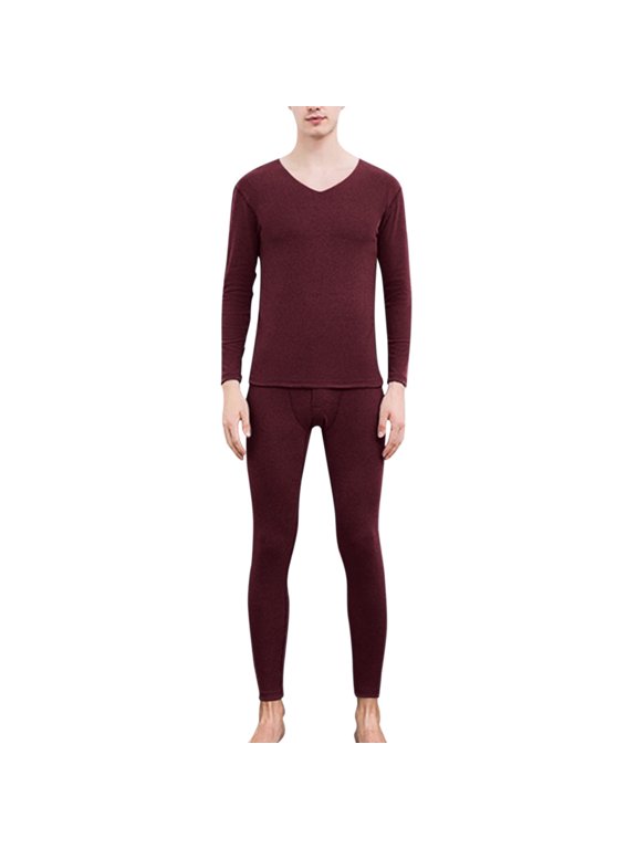 Mens Milk Silk Constant Temperature Seamless Autumn and Winter Thermal Underwear Set Clothes Trousers Trousers Sets XXXXL