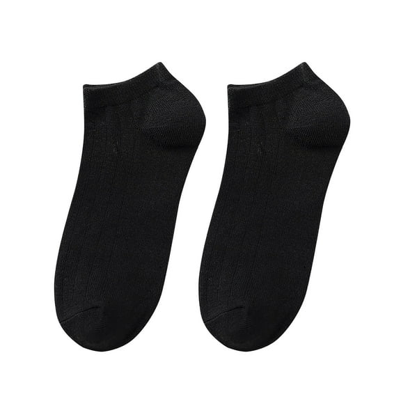 Fgnfyis Mens Socks Fashion Work Comfortable Stripe Casual Sock for Skateboard and Daily Wear Crew Socks for Men Ankle Socks Black One Size