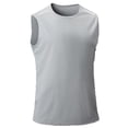 thumbnail image 1 of Fgnfyis Mens Sports Fitness Tank Tops for Summer Outdoor Running Quick Drying Breathable Training Sleeveless T-Shirt Vest Ideal for Athletes Men's Tank Tops GY1 M, 1 of 4