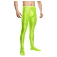 thumbnail image 1 of Fgnfyis Mens Stirrup Leggings Tights Gym Yoga Workout Pants High Waist Sports Pants Mens Trousers Green L, 1 of 5
