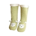 thumbnail image 1 of Fgnfyis Microfiber Thermal Socks For Indoor Home Comfort Winter Sleeping Warmth Soft Cozy Slipper Socks For Cold Weather Light Green One Size, 1 of 3
