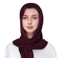 thumbnail image 1 of Fgnfyis Minimalist Layer Brim Head Scarf Turban Wrap Cap for Women Head Covering Soft and Comfortable, 1 of 2