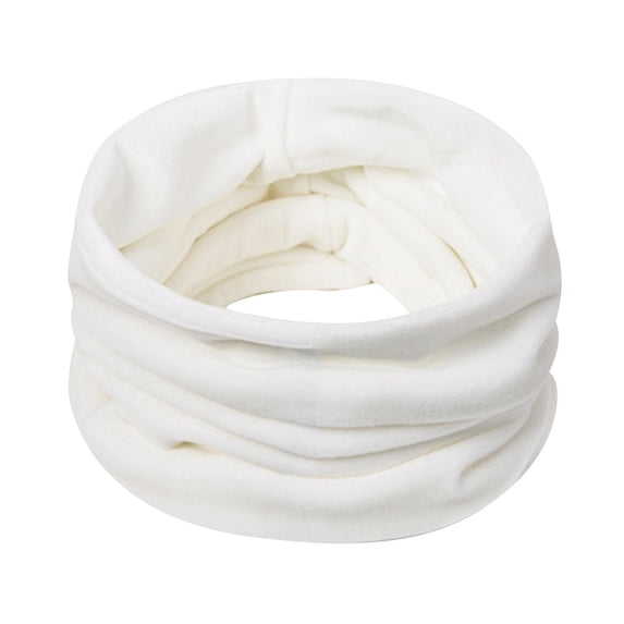HJYCHN Neck Gaiter Winter Ski Neck Protector Windproof Thickened Neck Scarf for Women Women's Fashion Scarves White One Size