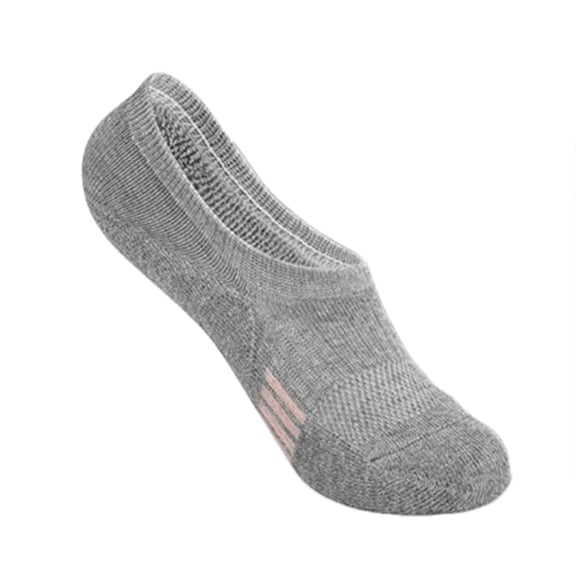 Fgnfyis No Show Socks for Women Fall and Winter Sweat Absorbing Breathable Boat Socks Low Cut Grey