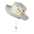 thumbnail image 1 of Fgnfyis Outdoor Fisherman Hat Wide Brim Sun For Men And Women Summer Beach Beige One Size, 1 of 3