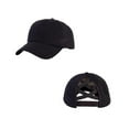 thumbnail image 1 of Fgnfyis Ponytail Baseball Cap Mesh Dad Hat For Women Adjustable Truck Driver Cap Casual Outdoor Sun Black A, 1 of 3