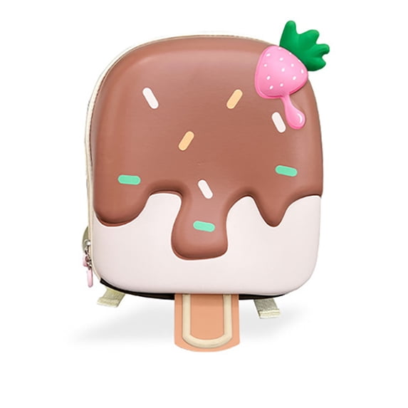 Fgnfyis Preschool Backpack Cute Childrens Lightweight School Bag Dessert Pattern Design for Girls and Boys Backpack for Girls Coffee