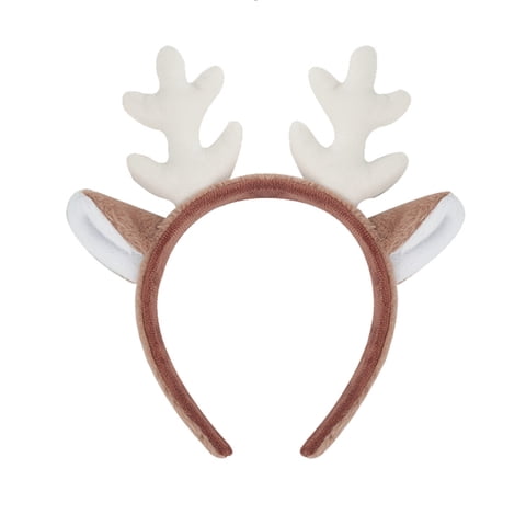 Fgnfyis Reindeer Ear Headbands for Women Non Hair Accessories Children Dress up Props White