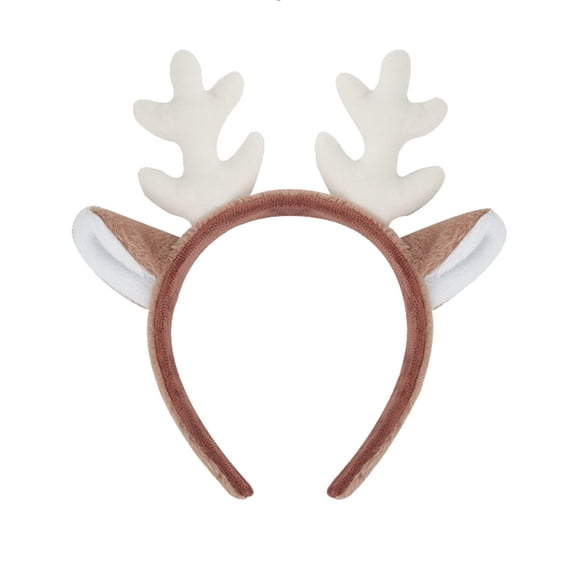 Fgnfyis Reindeer Ear Headbands for Women Non Hair Accessories Children Dress up Props White