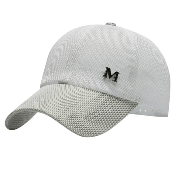 Fgnfyis Retro Trucker Cap with Adjustable Snapback, Breathable Unisex Baseball Cap for Men & Women - Trucker Hats Women White