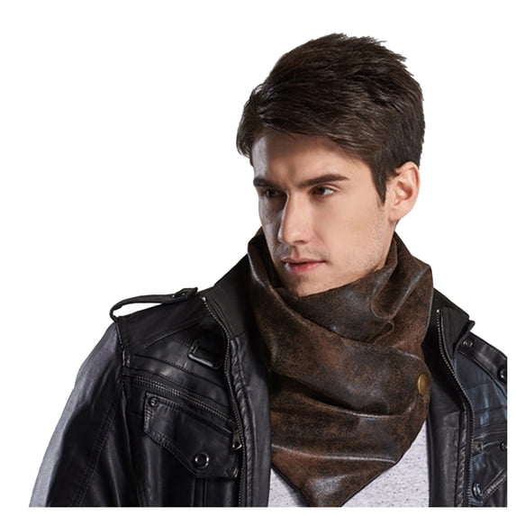 HJYCHN Scarf for Women Men's Windproof Neck Gaiter Scarf for Skiing Winter Women's Fashion Scarves Coffee One Size