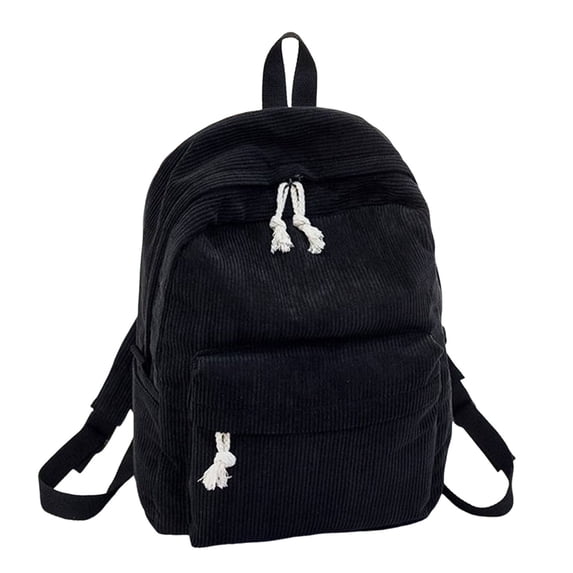 Fgnfyis School Backpack Student Versatile High School College Style Commute Kids Backpack Black