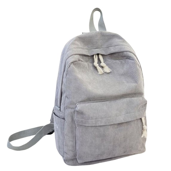 Fgnfyis School Backpack Student Versatile High School College Style Commute Kids Backpack Grey