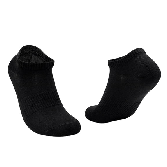 Fgnfyis Socks for Women 3A Antimicrobial Autumn Ankle Socks Absorbent Breathable Non- Stay-Up Black