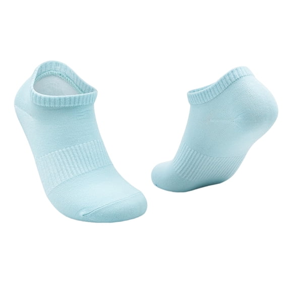 Fgnfyis Socks for Women 3A Antimicrobial Autumn Ankle Socks Absorbent Breathable Non- Stay-Up Blue