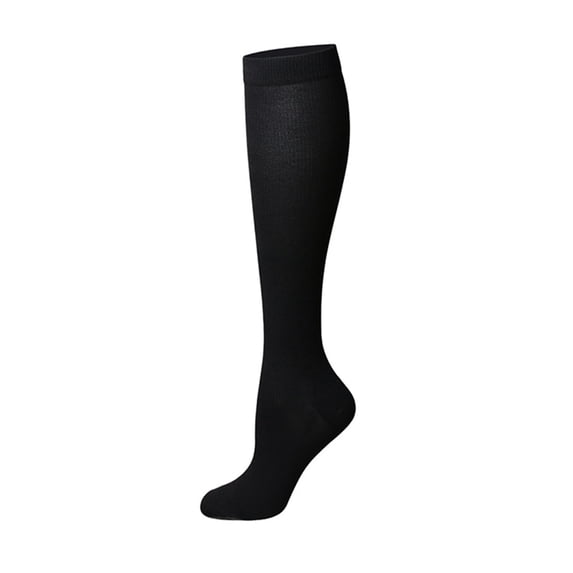Fgnfyis Socks for Women Ladies Fashion Leisure Sports Compression Outdoor Cycling Running Long Leg Pressure Black
