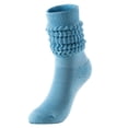 thumbnail image 1 of Fgnfyis Socks for Women Pulled Stacked Mid High Tube Socks Comfortable for Boots and Casual Sky Blue, 1 of 2