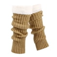 thumbnail image 1 of Fgnfyis Socks for Women Retro Knitted Leg Warmers Crochet Long Boot Socks Christmas Thickened Warm for Party Dance Yoga Rose Gold, 1 of 5