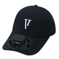 thumbnail image 1 of Fgnfyis Solar Powered USB Rechargeable Outdoor Sun Hat with Built-in Fan for Summer Activities BK2 B, 1 of 4
