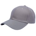 thumbnail image 1 of Fgnfyis Splice Hat Adjustable Washed Hole Casual Unisex Denim Baseball Visor Cap for Daily Use Grey One Size, 1 of 4