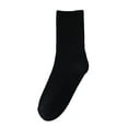 thumbnail image 1 of Fgnfyis Sports Socks Tennis Socks Crew Socks for Men and Women Comfortable Athletic Socks Running Socks Ankle Socks Black One Size, 1 of 5