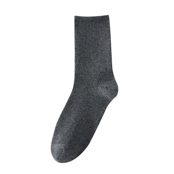 Fgnfyis Sports Socks Tennis Socks Crew Socks for Men and Women Comfortable Athletic Socks Running Socks Ankle Socks Dark Gray One Size