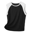 thumbnail image 1 of Fgnfyis Stylish Men's Tank Tops for Summer Color Block Design Round Neck Vest Lightweight Sports Wear Comfortable Sleeveless Fit for Active Tank Tops for Men Light Gray XXL, 1 of 5