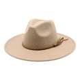 thumbnail image 1 of Fgnfyis Stylish Outdoor Leisure Sun Hat with Wide Brim Design for All Seasons Light Gray One Size, 1 of 3