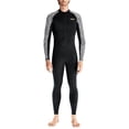 thumbnail image 1 of Fgnfyis Swimming Suits for Men Wetsuit Sunscreen Beach Swimming Surfing Ice Protection Swimsuit Swimsuit Men Black_001 L, 1 of 5