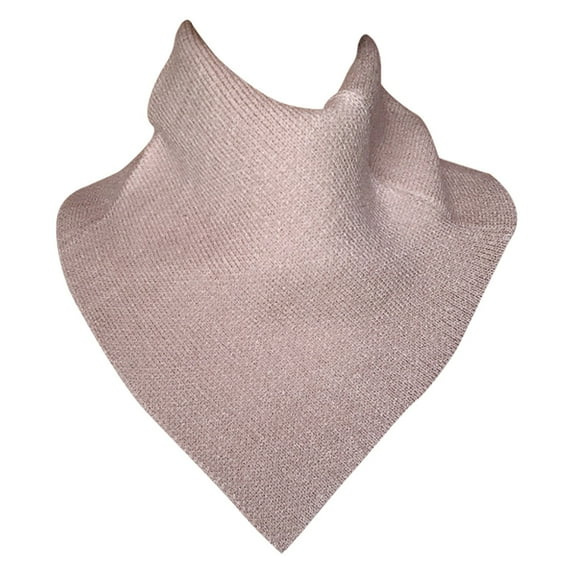 Fgnfyis The Girl Neck Women's Autumn Winter Warm Triangle Shawl Wrap Fashion Accessory For Cold Weather Beige One Size