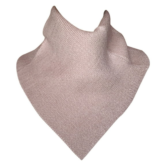 Fgnfyis The Girl Neck Women's Autumn Winter Warm Triangle Shawl Wrap Fashion Accessory For Cold Weather Beige One Size