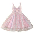 thumbnail image 1 of Fgnfyis Toddler Princess Dress Fashion Colorful Sleeveless Suspenders Party Tutu Girls Dress 12-18 Months, 1 of 5