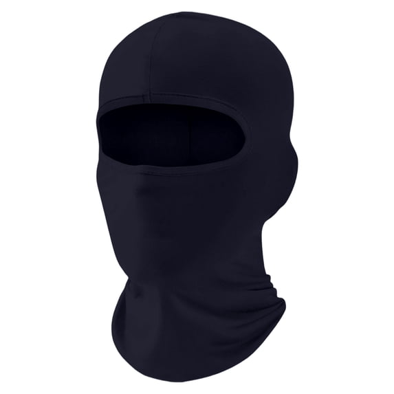 Fgnfyis UPF 50+ Versatile Lightweight Sun Protection Face Scar Breathable Head Wrap for Women Men Outdoor Activities Adult Navy