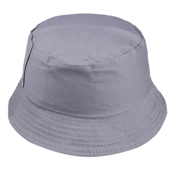 Fgnfyis Unisex Outdoors Wild Fisherman Hat Fashion Sun Cap for Men and Women Bucket Hats for Men Dark Gray